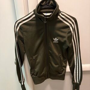 Adidas Women’s Green Track Jacket